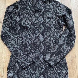 John + Jenn Knit Dress Cobra Shimmer NWT M